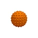 infant natural rubber textured sensory ball